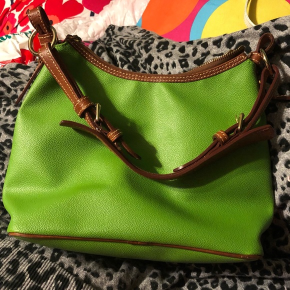 Green leather purse - Picture 2 of 8